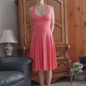 Pink Halter Dress